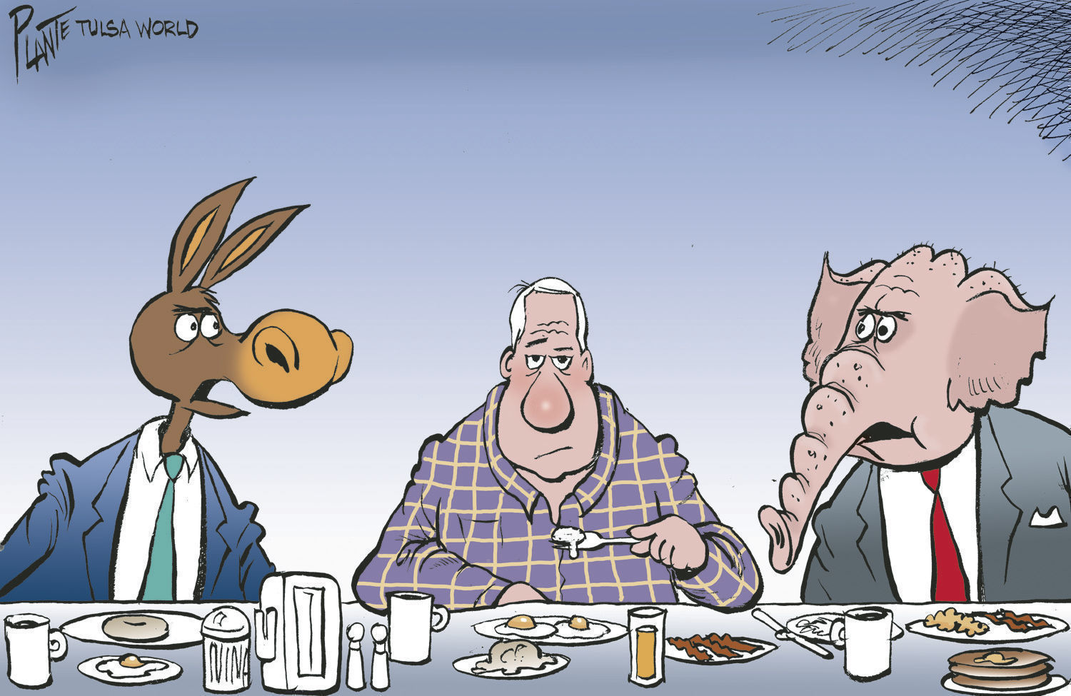 See more cartoons by Bruce Plante